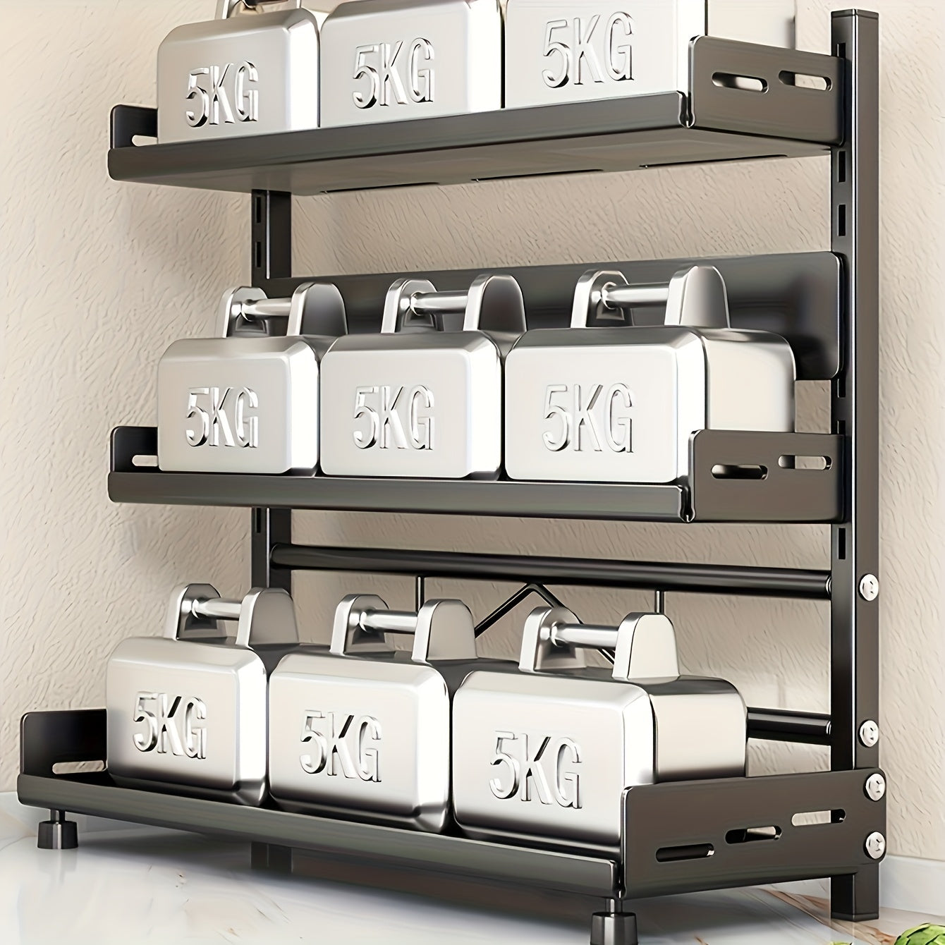 Countertop Kitchen Storage Rack, Spice Rack, Knife Holder, Multi-functional Seasoning Multi-layer Shelf.